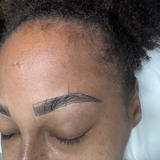 Brow work by Ellimak Aesthetics