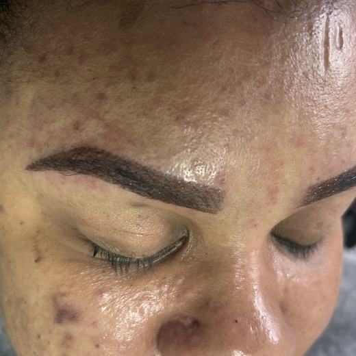 Brow work by Ellimak Aesthetics