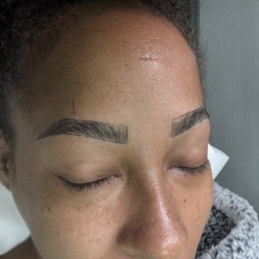 Brow work by Ellimak Aesthetics