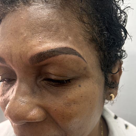 Brow work by Ellimak Aesthetics
